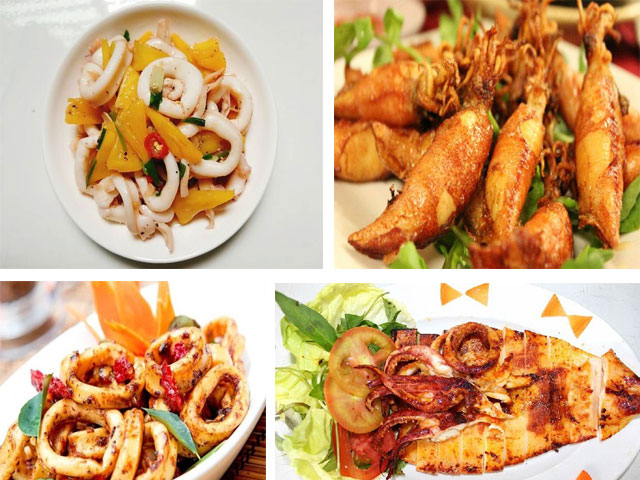 Gợi ý chế biến các món mực hấp dẫn, ngon quên sầu | Tinh hoa quê nhà Gợi ý chế biến các món mực hấp dẫn, ngon quên sầu | Tinh hoa quê nhà