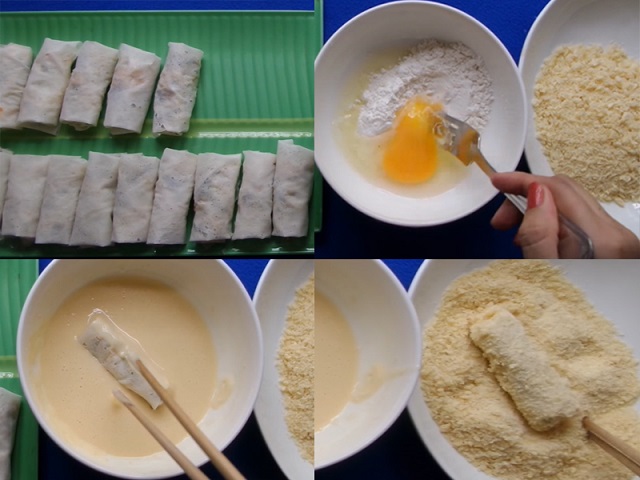 Chả giò thủy hải sản chiên xù