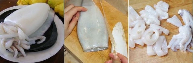 Chả tôm mực homemade: Đậm đà, ngon miệng và an toàn vệ sinh 3 sơ chế nguyên liệu mực, tôm