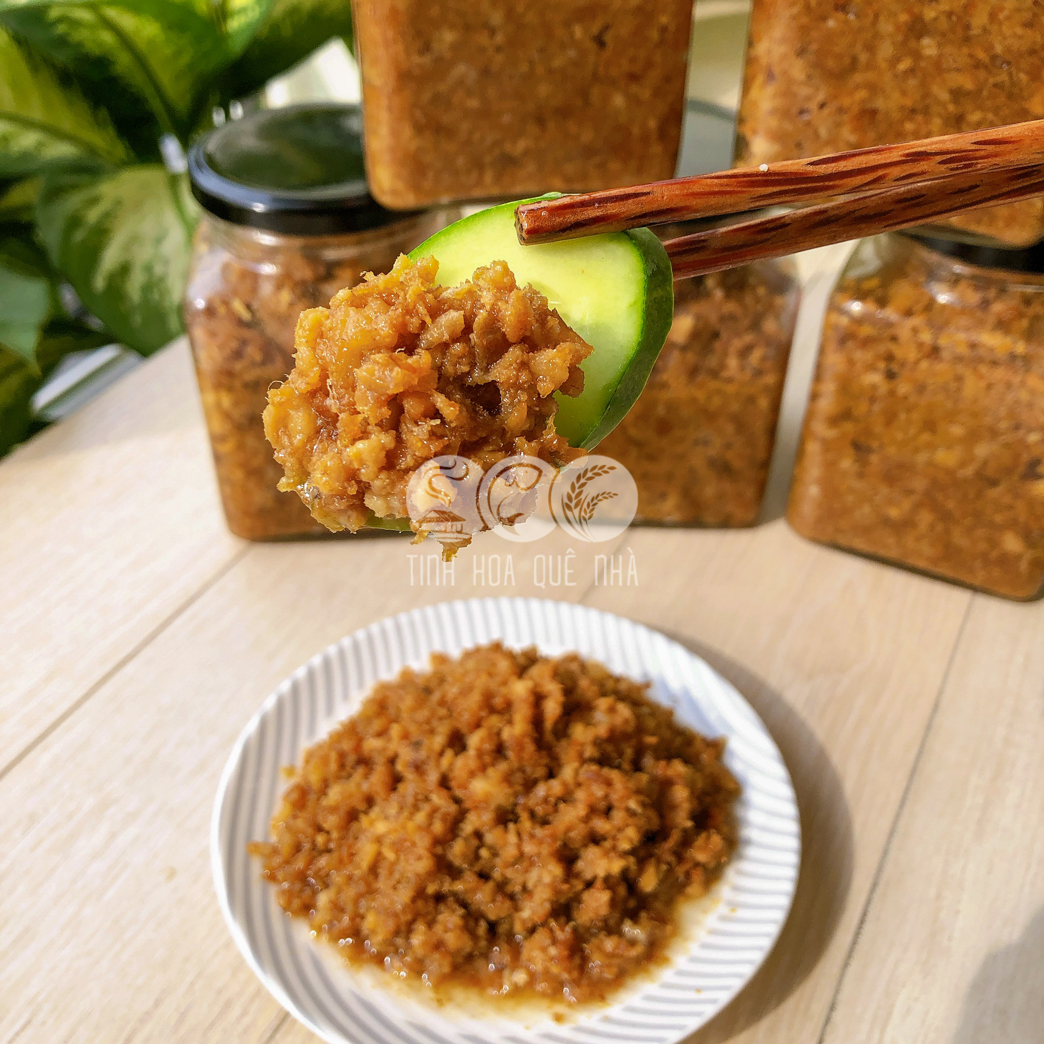 thịt chưng mắm tép Hạ Long