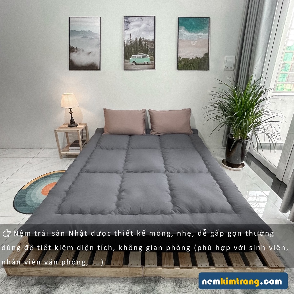Topper ngủ trải sàn kiểu Nhật - ÊM ÁI, TIỆN DỤNG | nemkimtrang.com
