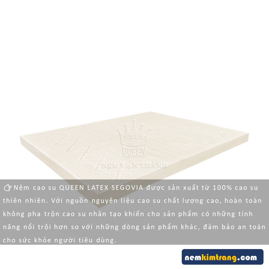 Nệm cao su Vạn Thành Unique Plus - BẢO HÀNH 15 NĂM | nemkimtrang.com