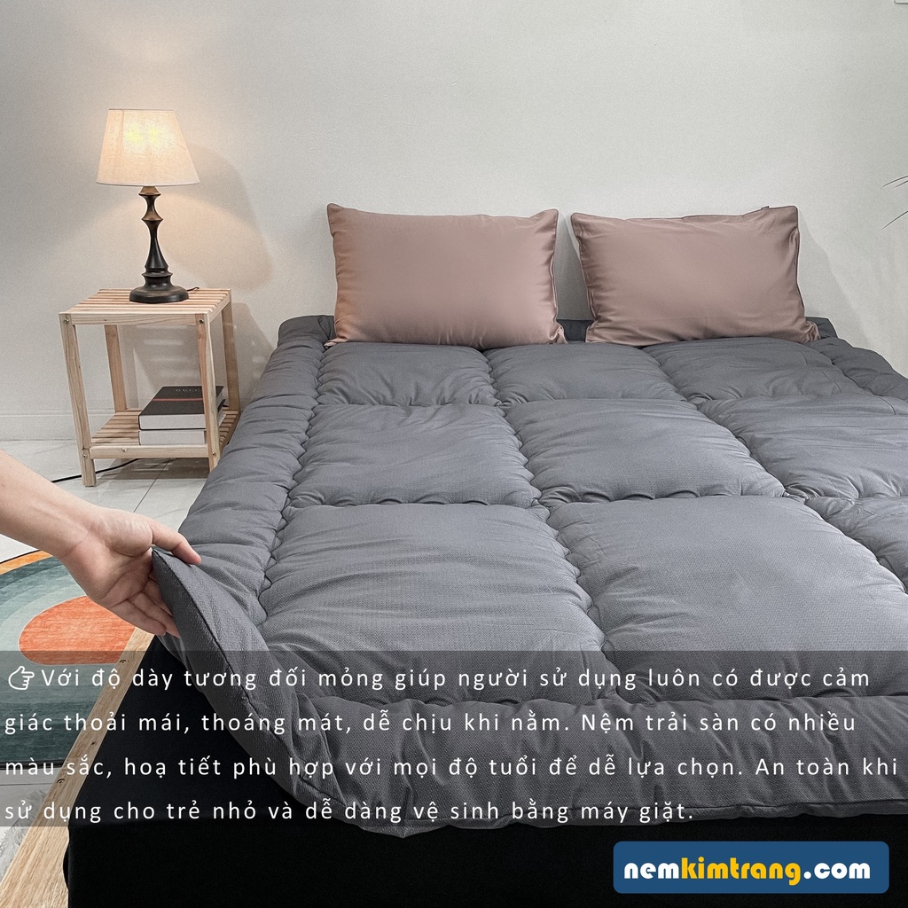 Topper ngủ trải sàn kiểu Nhật - ÊM ÁI, TIỆN DỤNG | nemkimtrang.com