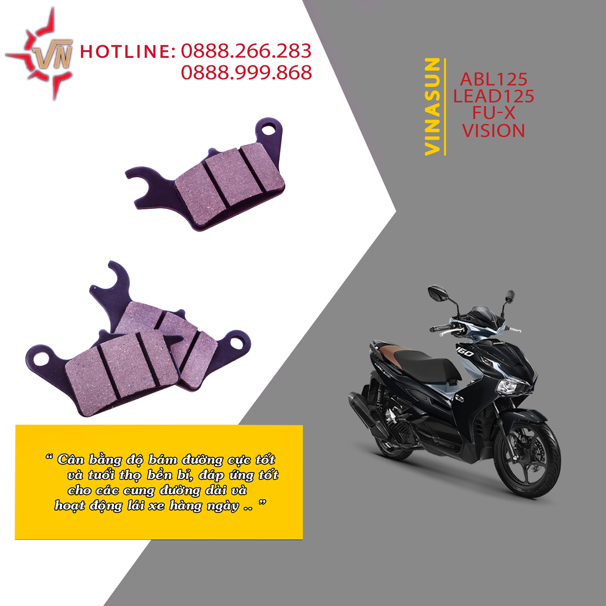 MÁ PHANH XE MÁY BAO LÂU CẦN THAY ?