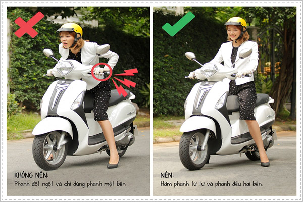 LÀM SAO ĐỂ SỬ DỤNG XE TAY GA ĐÚNG CÁCH ?