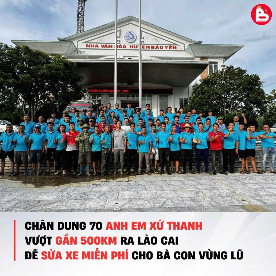 Lời cảm ơn đến Hội Kỹ thuật Xe máy Thanh Hóa