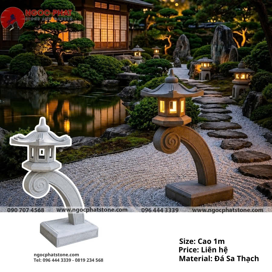 ĐÈN ĐÁ SÂN VƯỜN - LỰA CHỌN LÝ TƯỞNG CHO KHÔNG GIAN