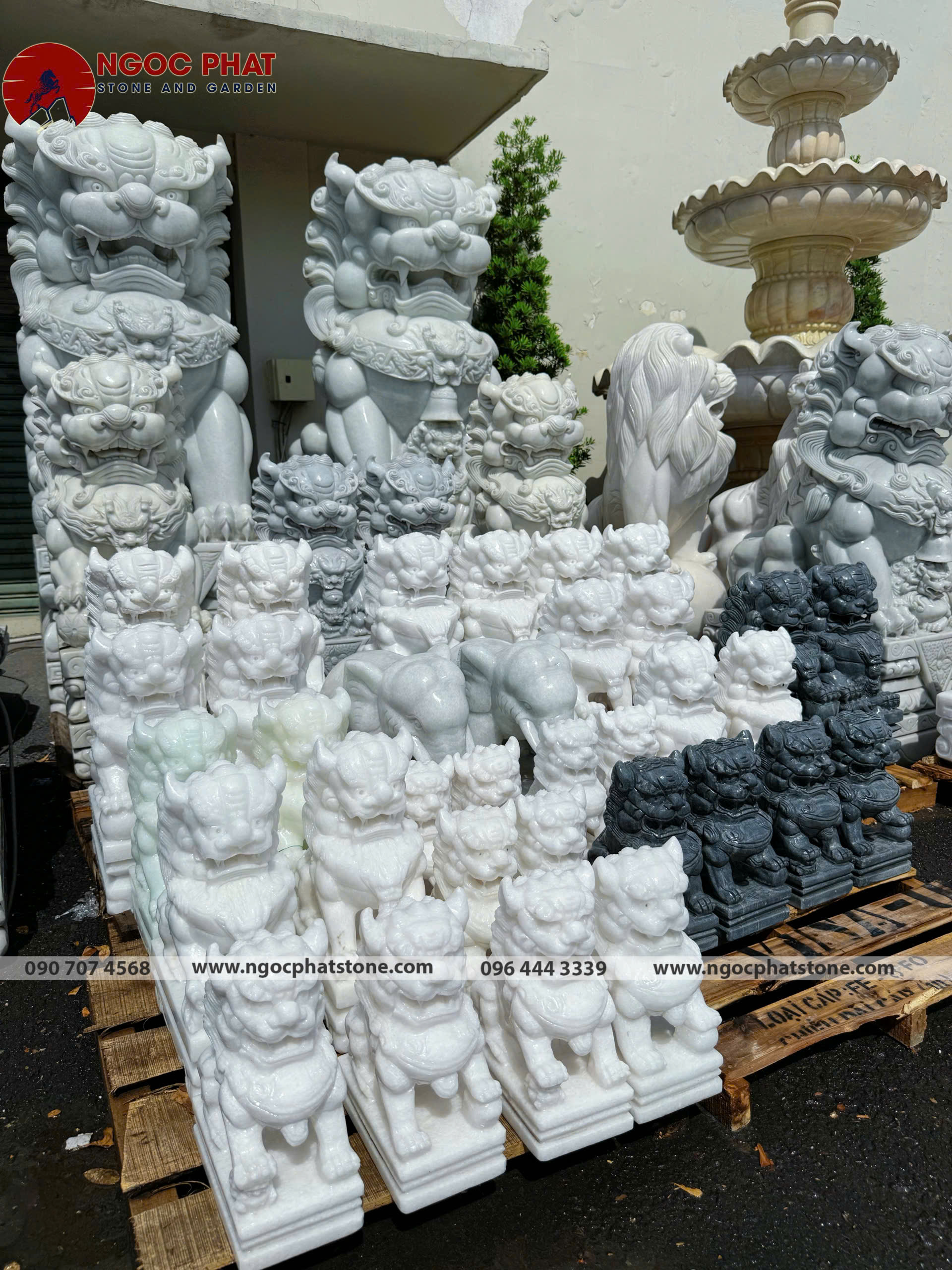 TƯỢNG KỲ LÂN BẰNG ĐÁ