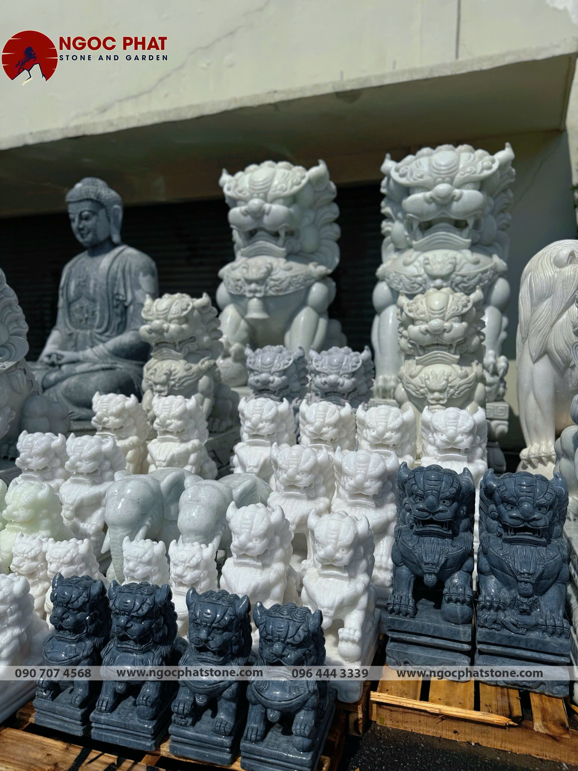 TƯỢNG KỲ LÂN BẰNG ĐÁ