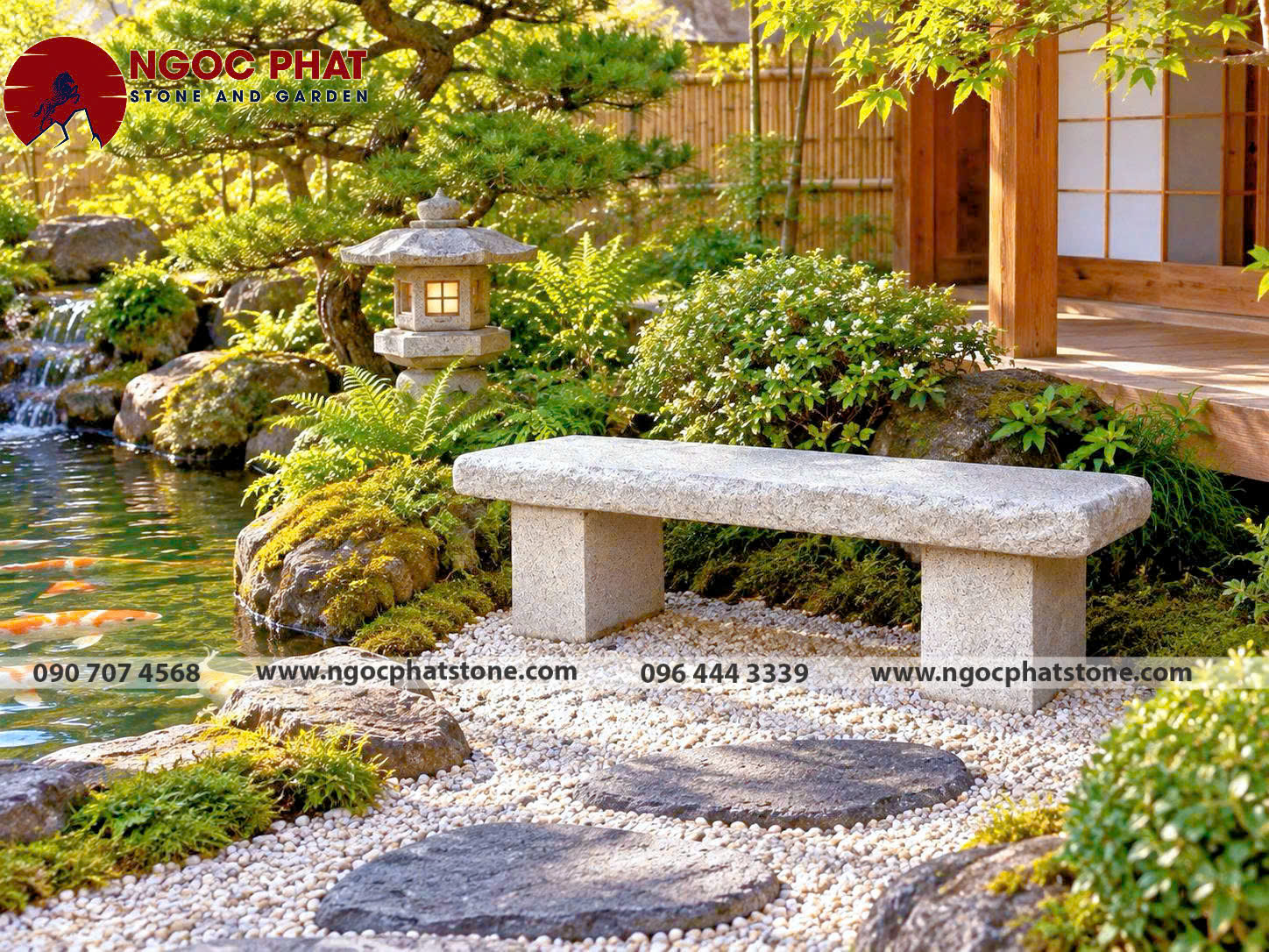 GHẾ ĐÁ GRANITE TỰ NHIÊN NGUYÊN KHỐI