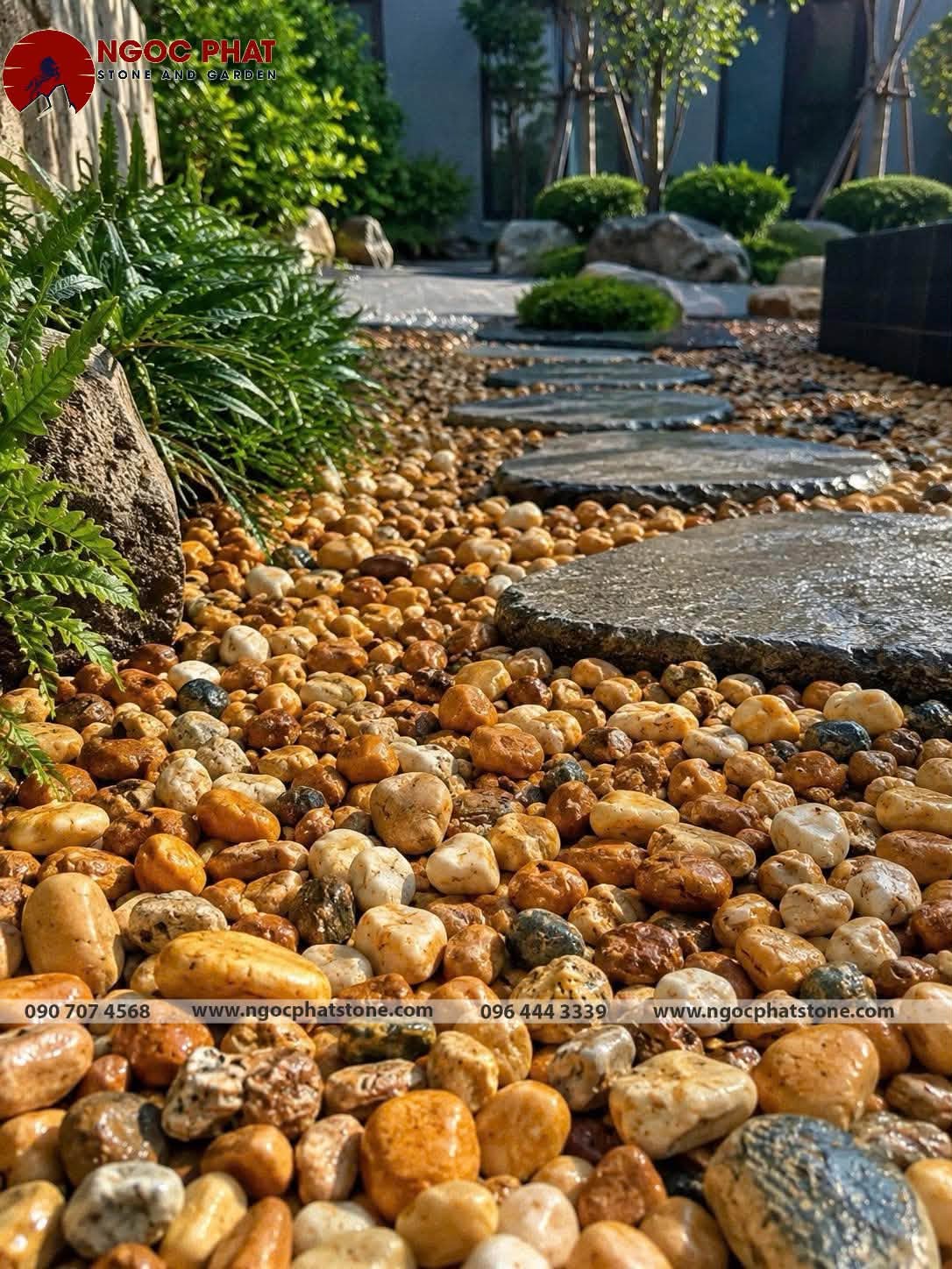 SỎI SÔNG ĐẤT TỰ NHIÊN