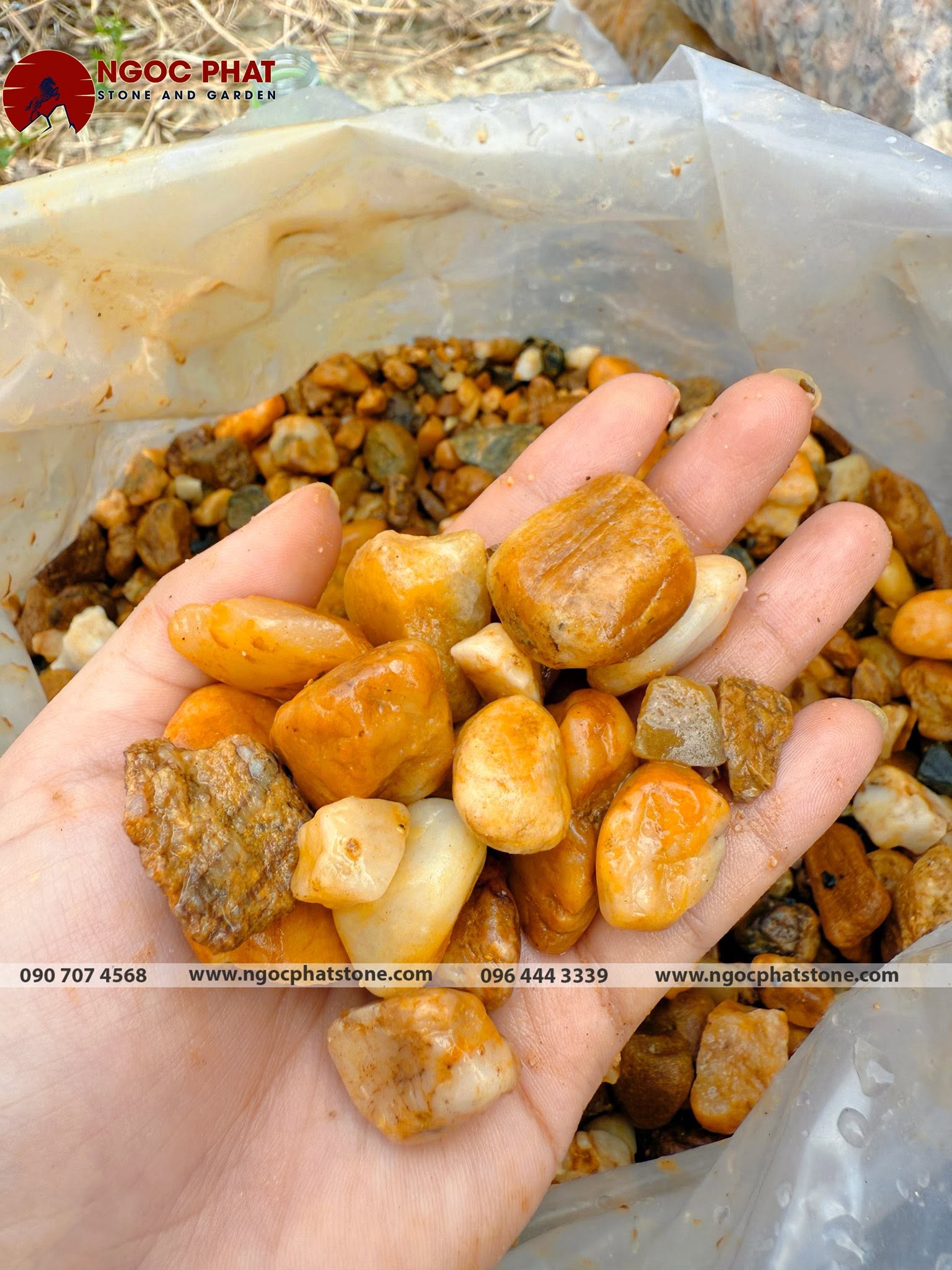 SỎI SÔNG ĐẤT TỰ NHIÊN