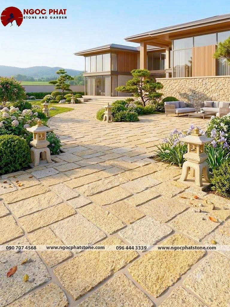 ĐÁ GRANITE VÀNG TỰ NHIÊN