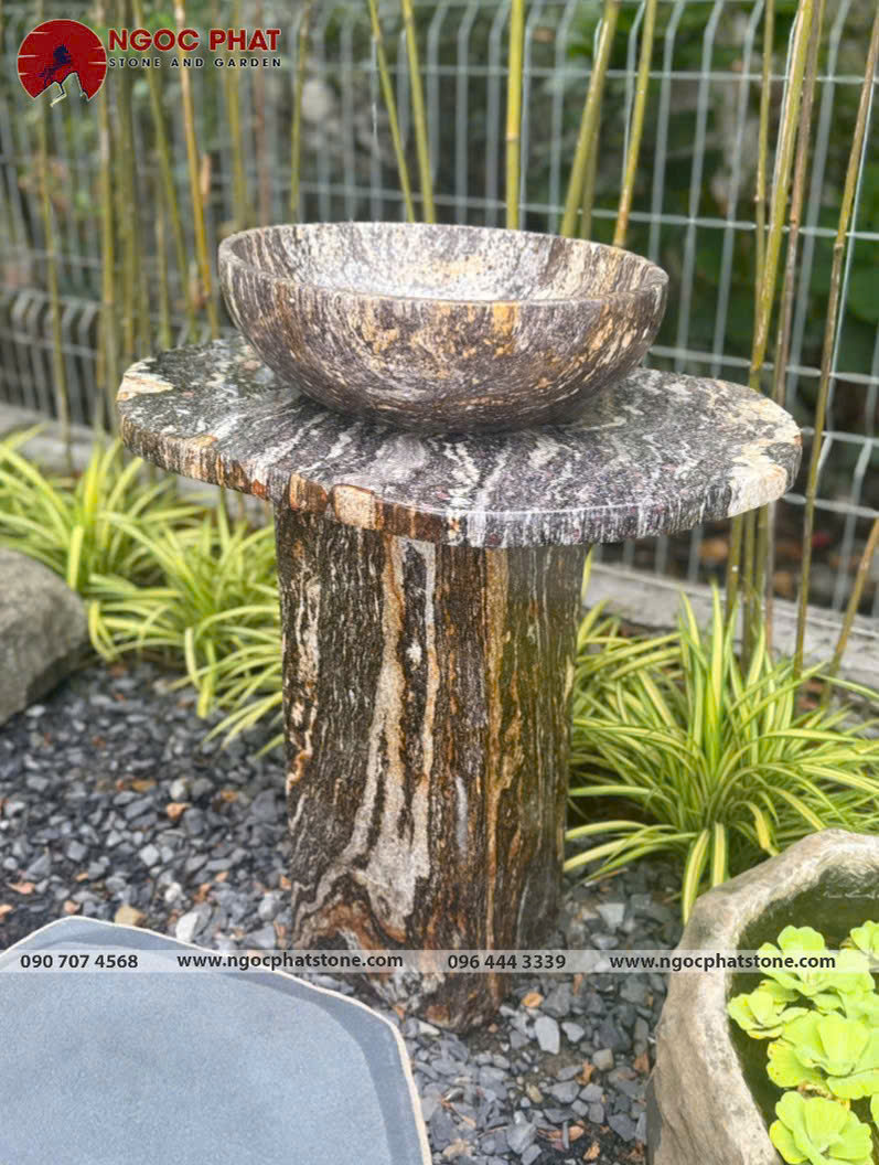 CHẬU ĐÁ LAVABO VÂN MÂY