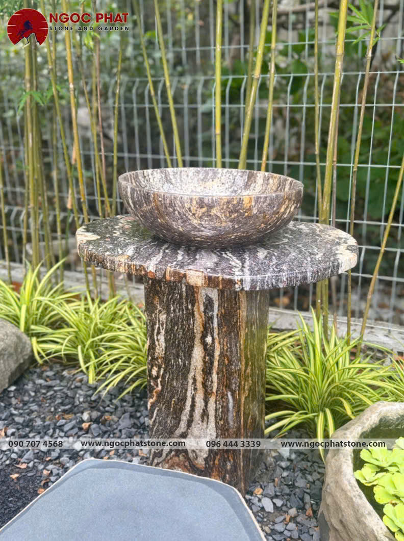 CHẬU ĐÁ LAVABO VÂN MÂY