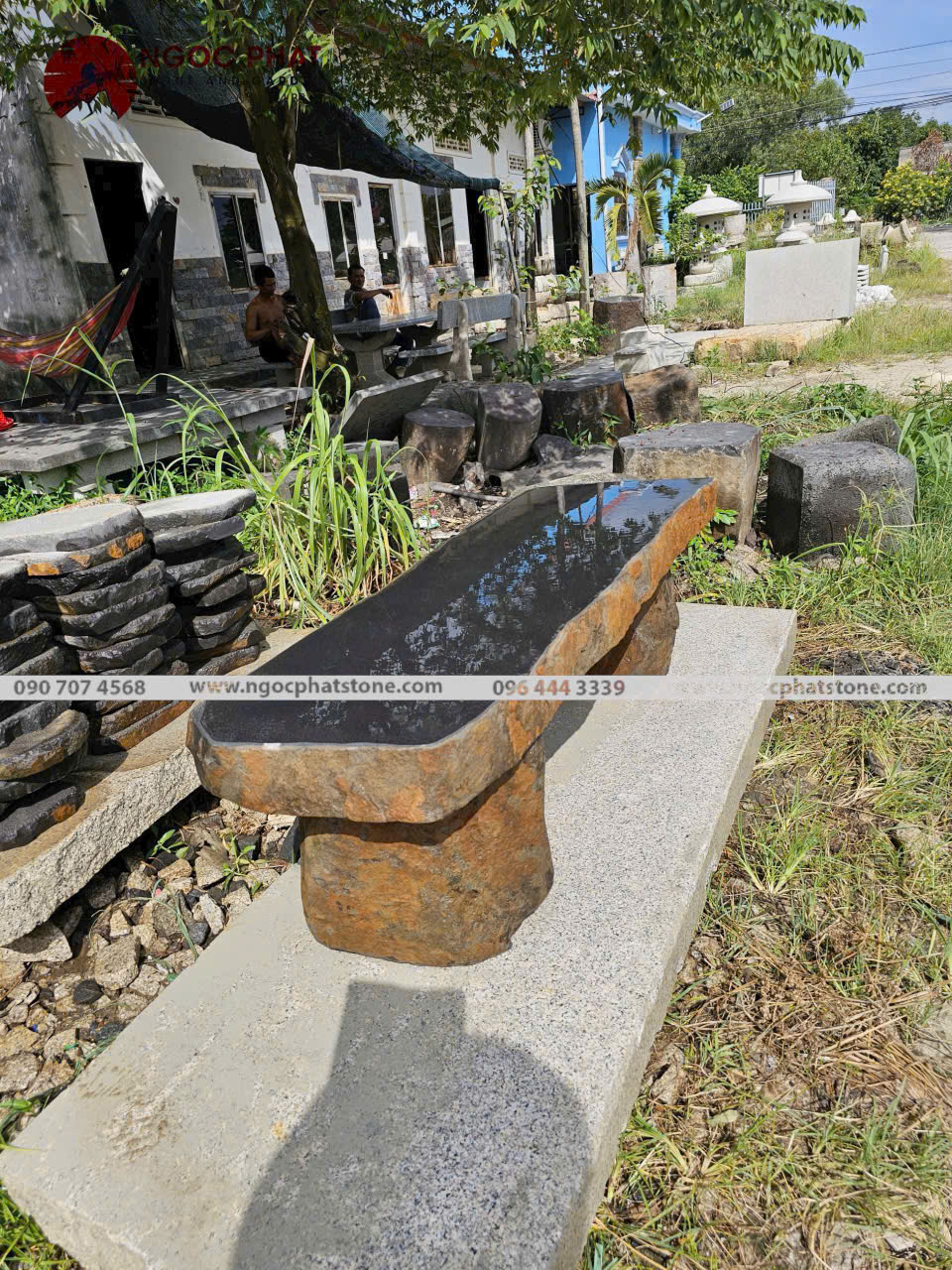 GHẾ BAZAN NGUYÊN KHỐI