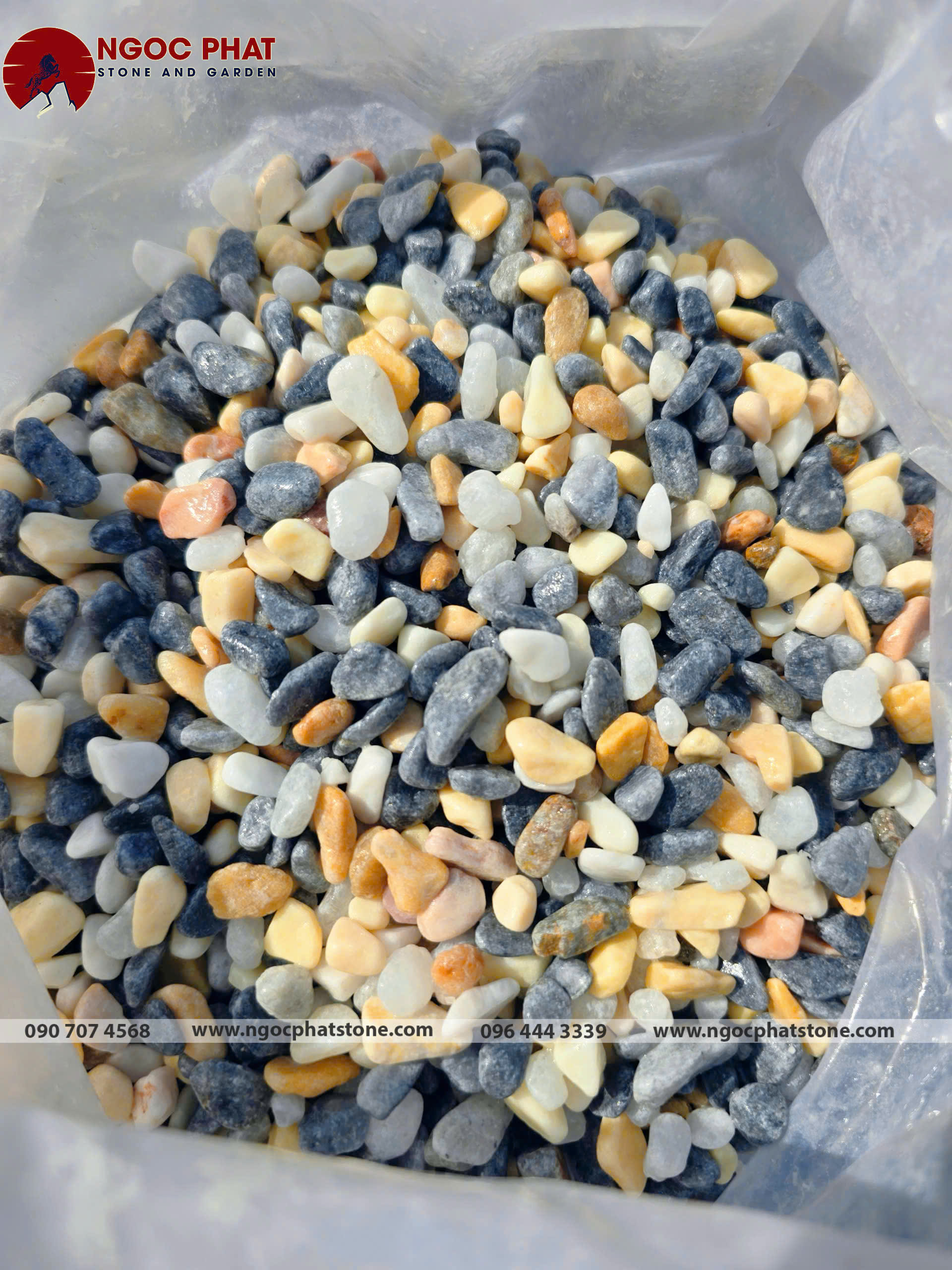 SỎI MIX MÀU TỰ NHIÊN