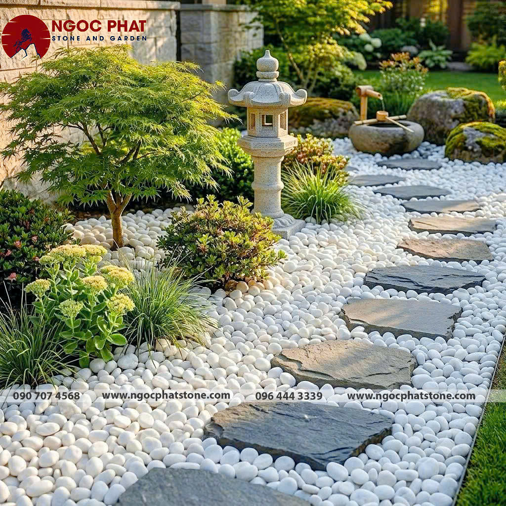 SỎI TRẮNG TỰ NHIÊN