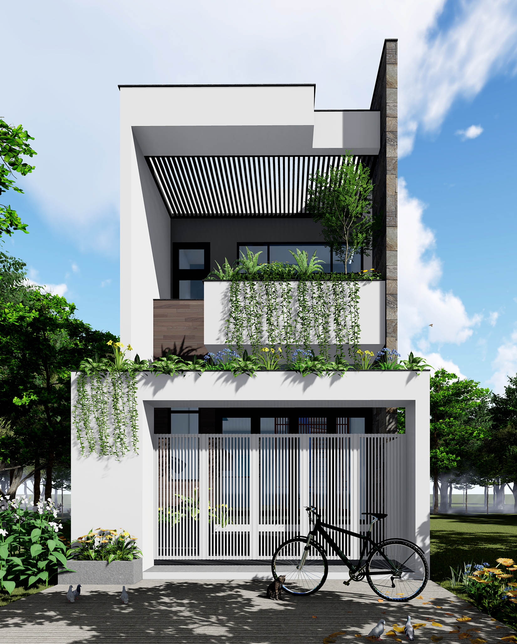 Phong cách thiết kế xu hướng xanh (Eco)