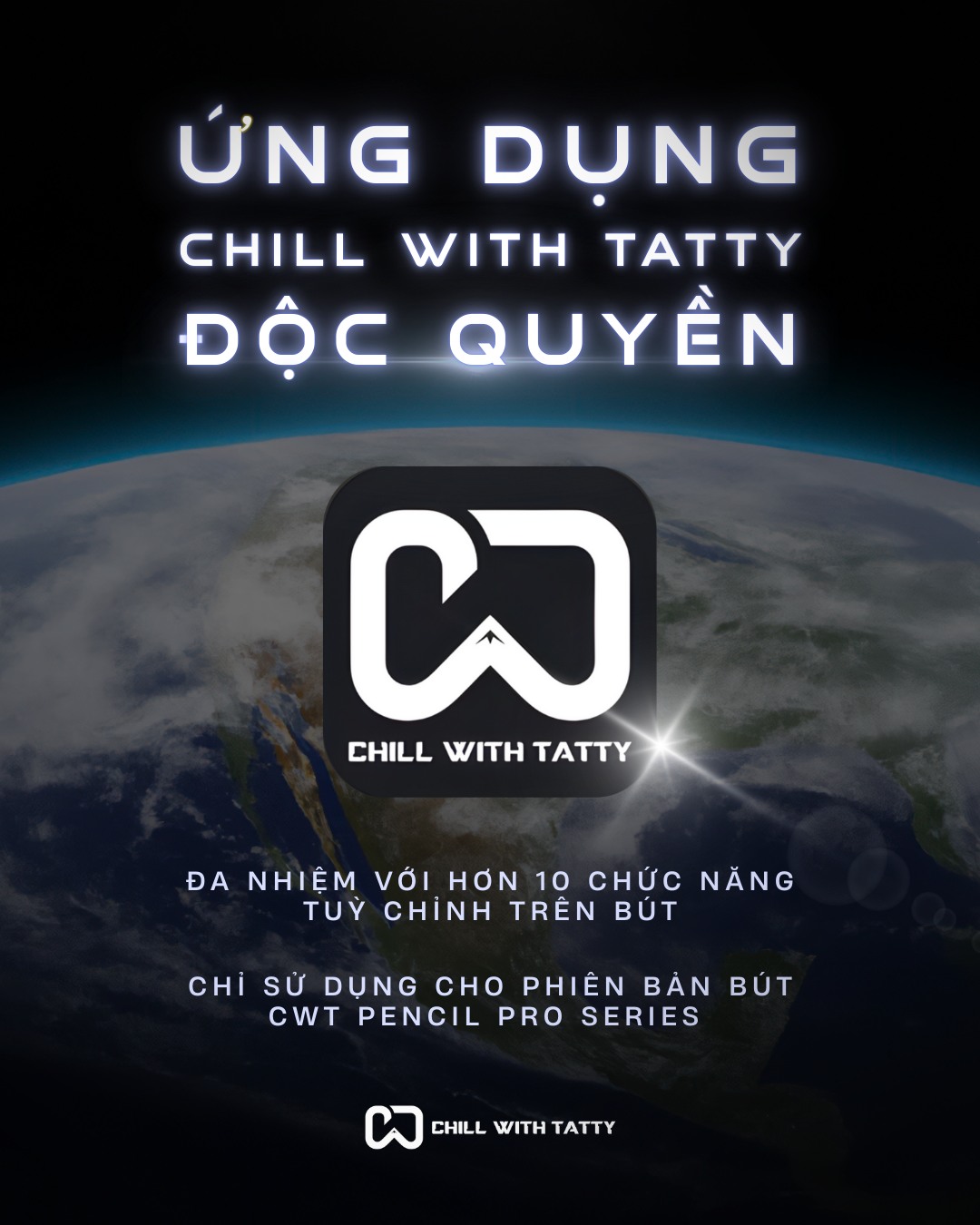 📱 APP CHILL WITH TATTY – TRUNG TÂM TUỲ CHỈNH & NÂNG CẤP TRẢI NGHIỆM BÚT CẢM ỨNG