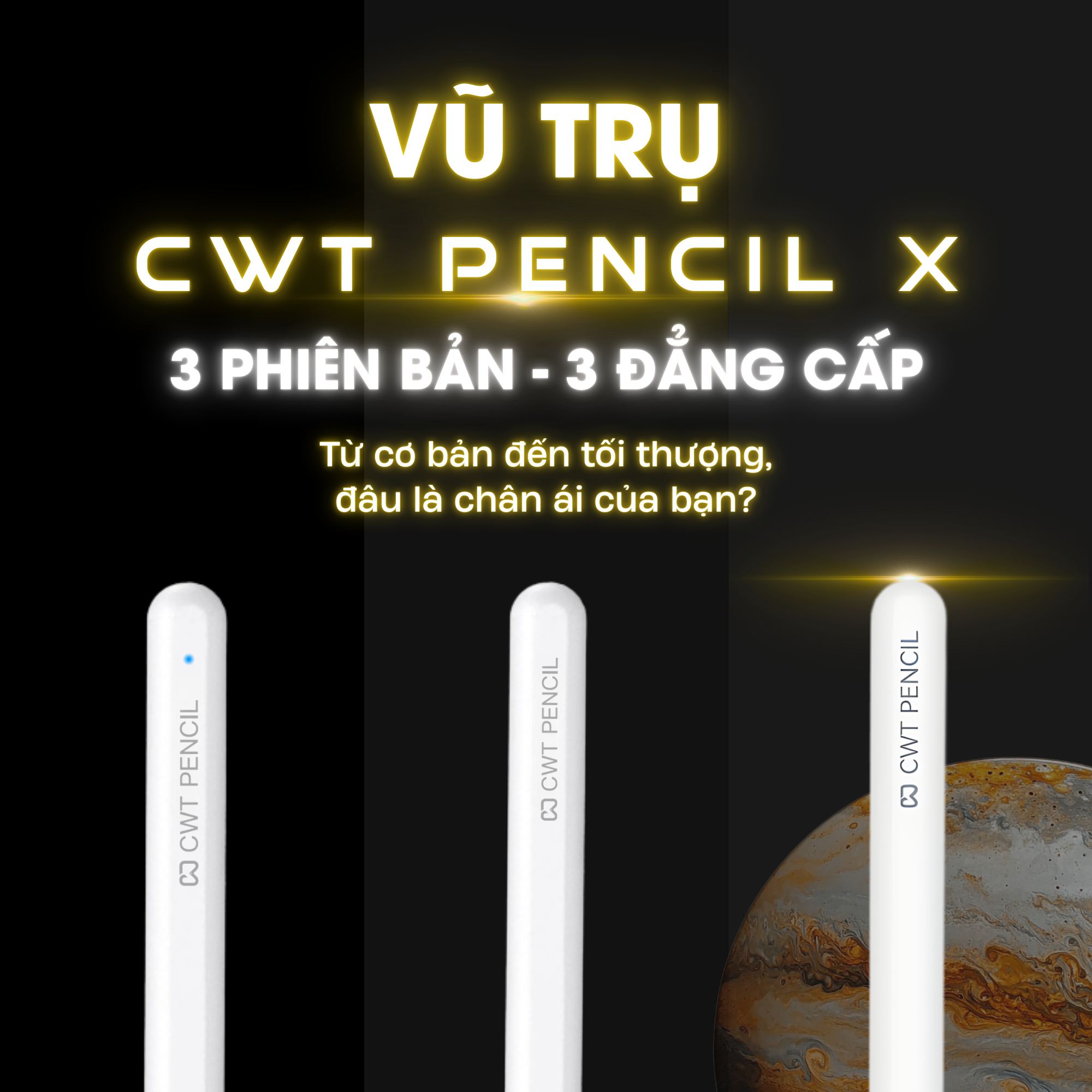 ⚡SO SÁNH CÁC DÒNG BÚT CWT PENCIL X 2024 – X 2025 – X PRO ⚡