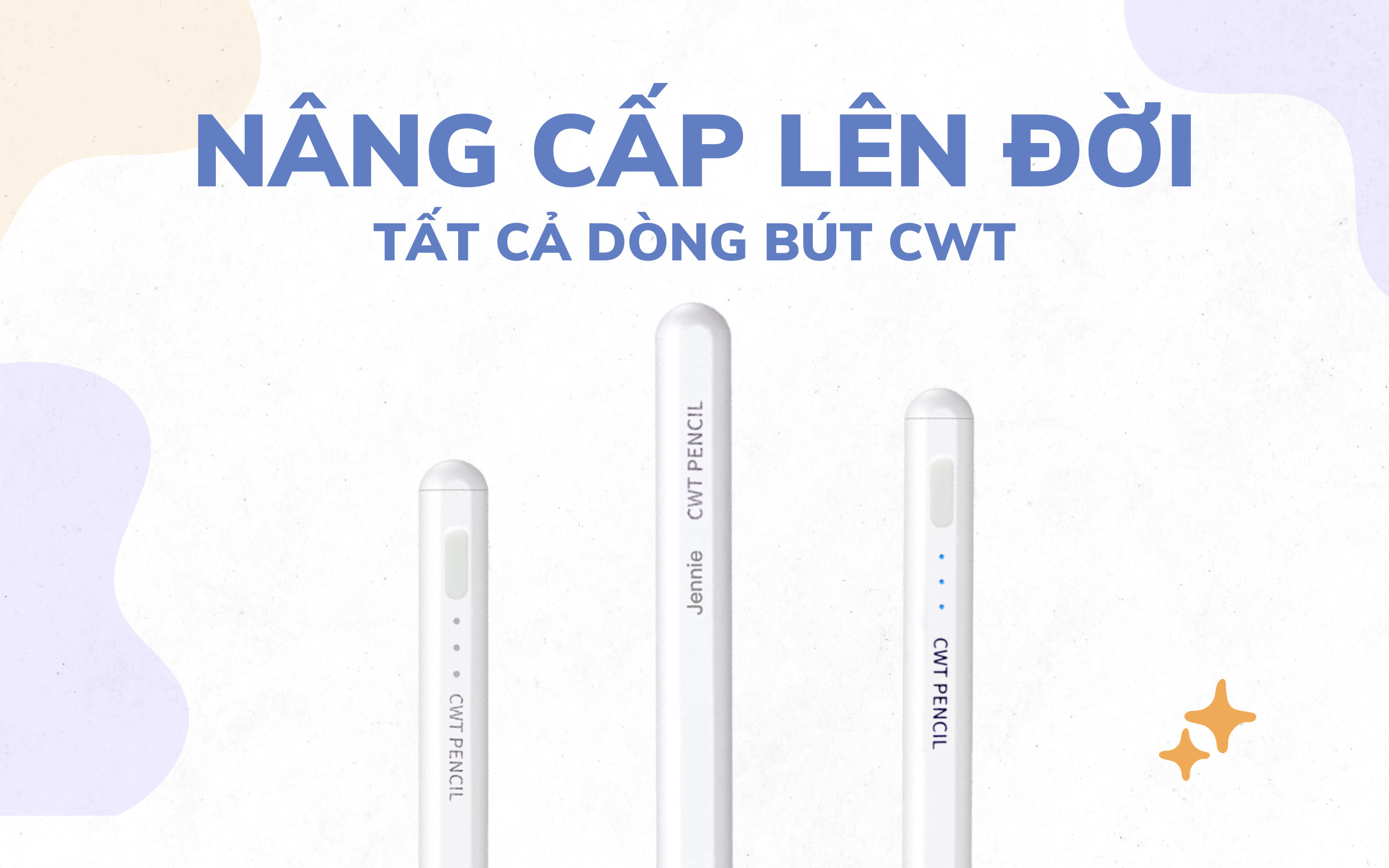 Chương trình hỗ trợ lên đời sản phẩm bút cảm ứng CWT Pencil