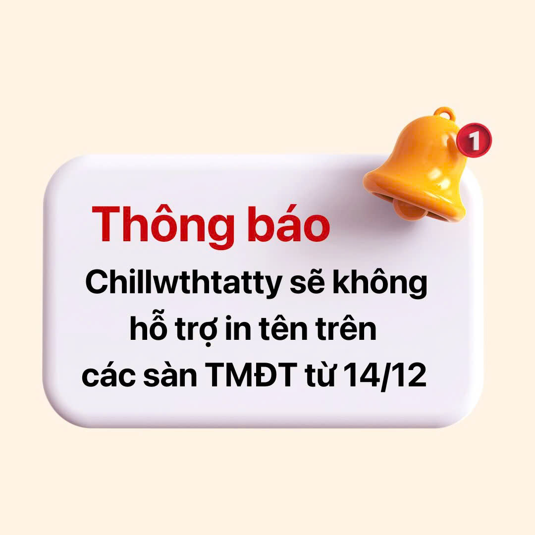 📌Thông Báo từ ChillwithTatty