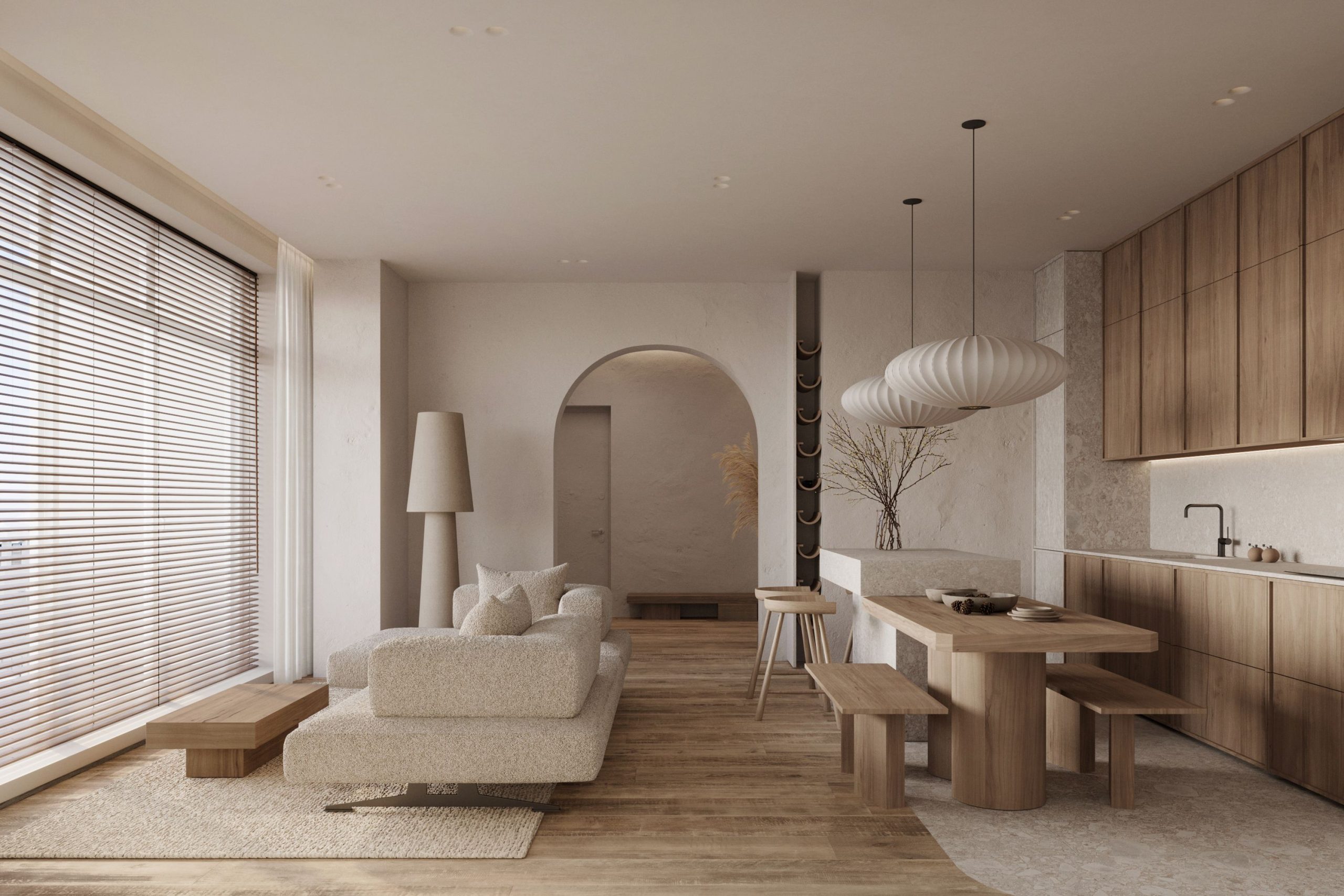 MẪU NỘI THẤT CHUNG CƯ SCANDINAVIAN