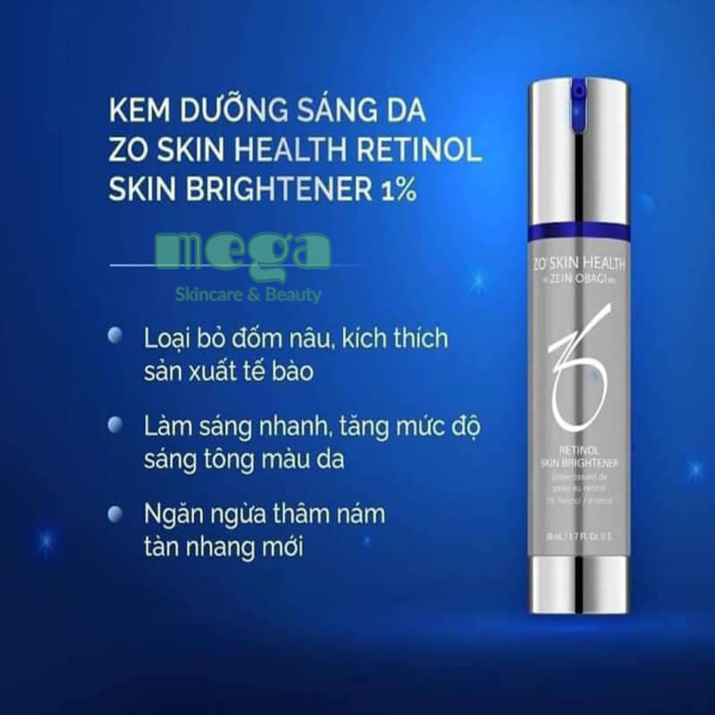 zo skin health 1% retinol skin brighteningner