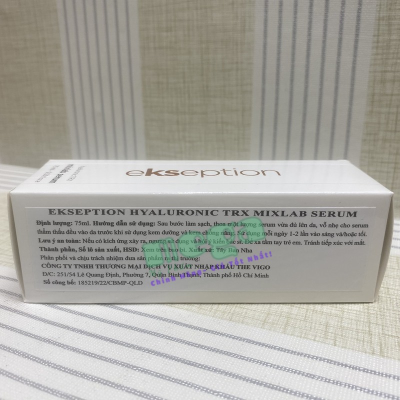 Ekseption Hyaluronic TRX Mixlab Serum