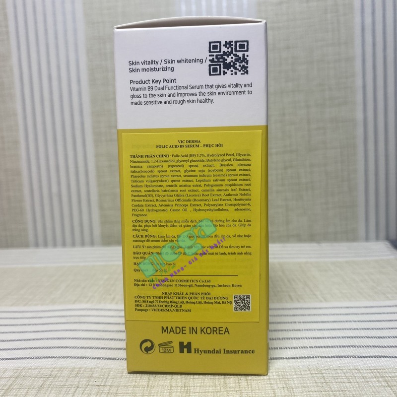 Folic Acid B9 Serum