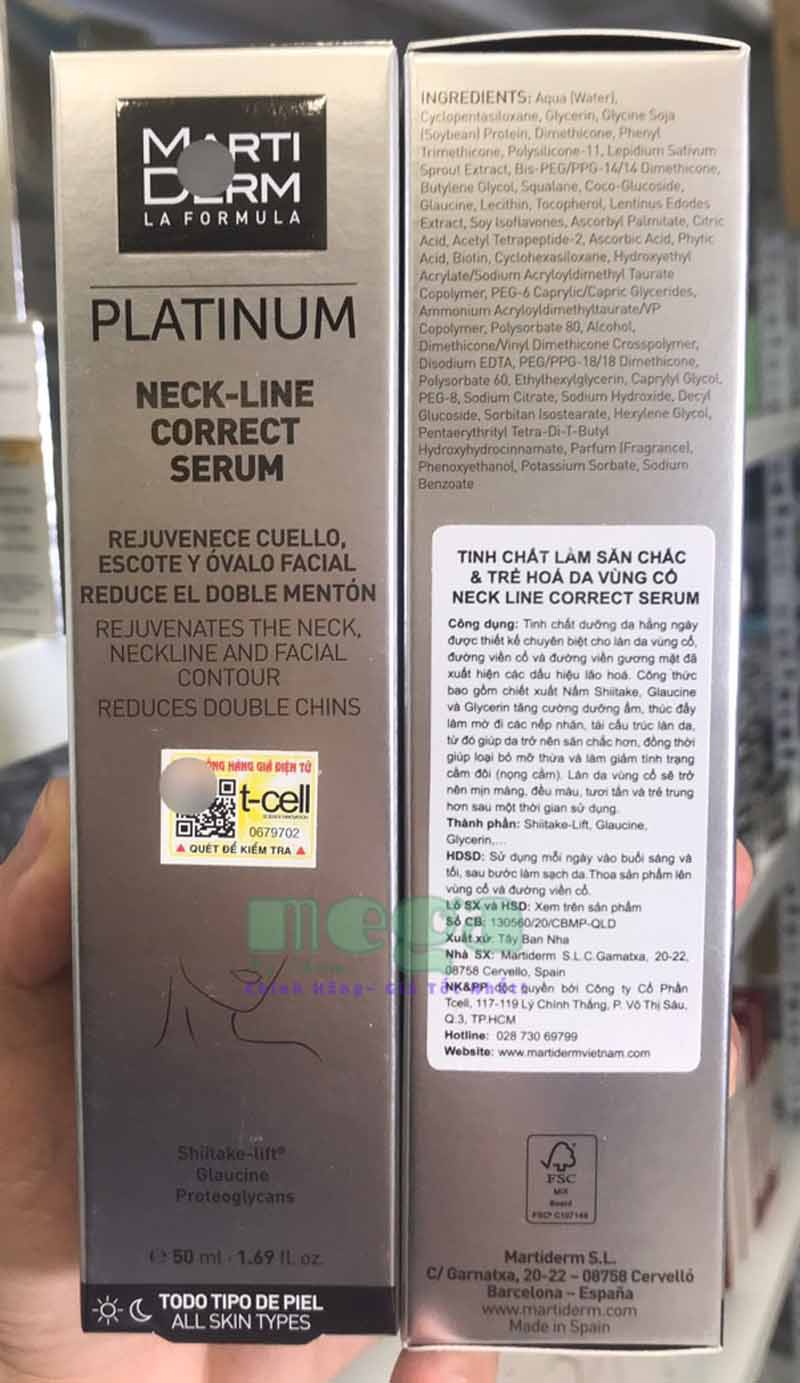 Martiderm Neck-Line Correct Serum