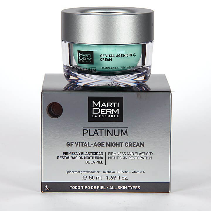 martiderm platinum gf vital age night cream