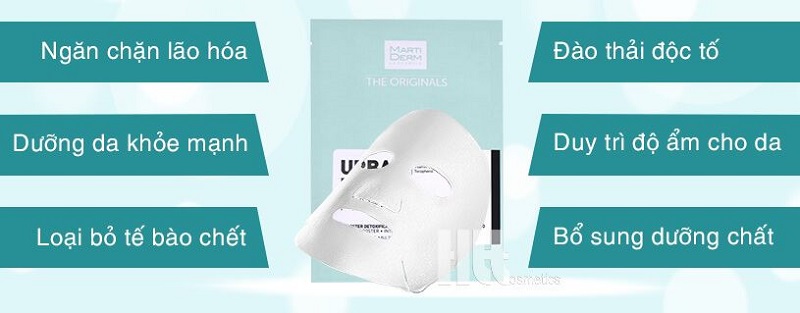 mặt nạ Martiderm The Original Moistusiring Mask có tốt không