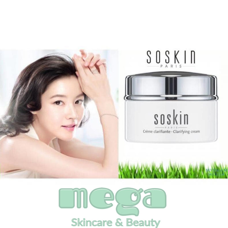 Soskin Clarifying Cream giúp giảm nám, cấp ẩm và trẻ hóa da