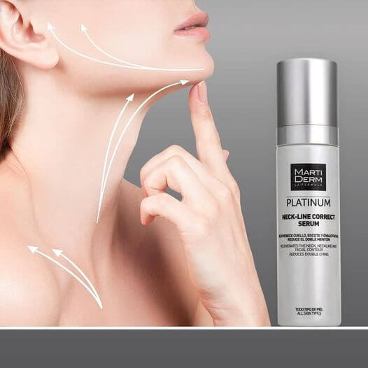 Tinh Chất Làm Săn Chắc & Trẻ Hoá Da Vùng Cổ - MartiDerm Platinum Neck Line Correct Serum