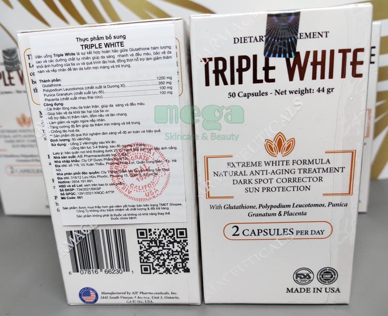 triple white