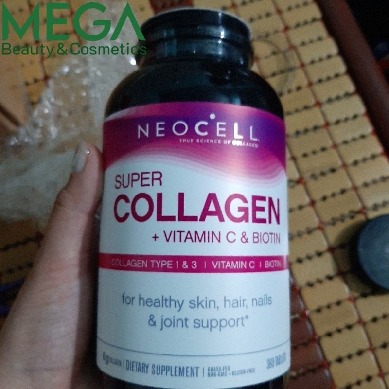 Viên uống Neocell super collagen +C 3