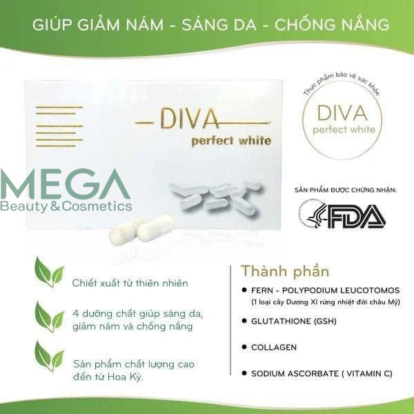 Viên uống diva peffect white mua ở đâu