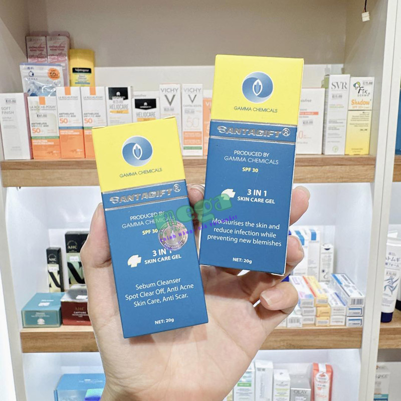 Gel Santagift SPF 30 3 In 1 Skin Care