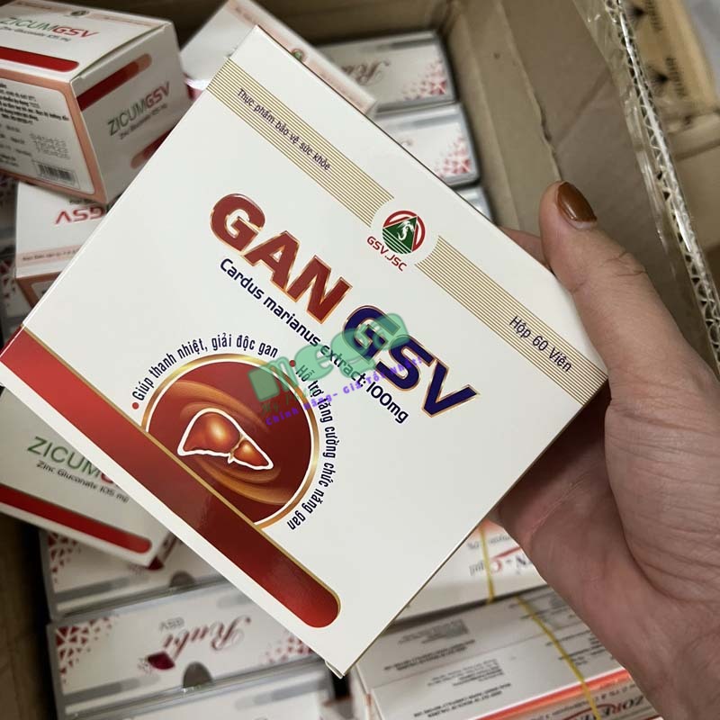 Viên uống mát Gan GSV
