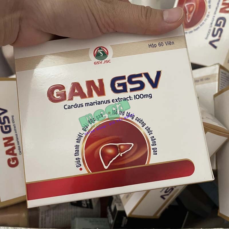 Viên uống giải độc gan GSV