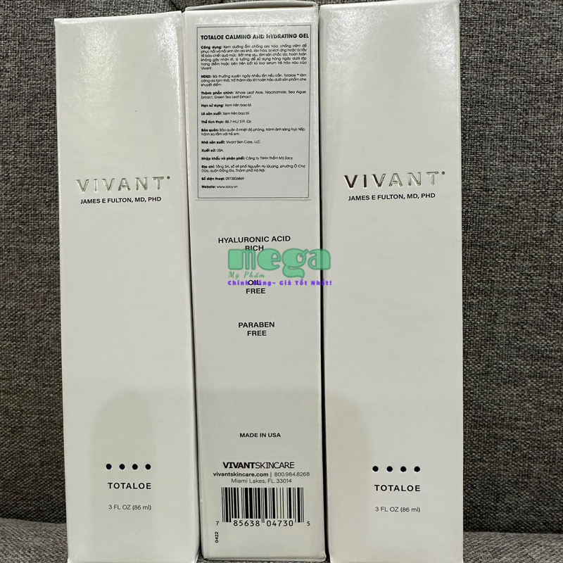 Gel Dưỡng Ẩm Vivant Totaloe