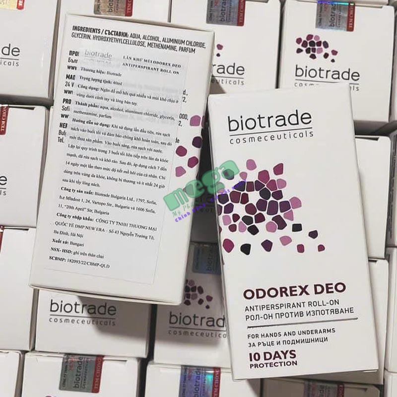 Lăn Khử Mùi Biotrade Odorex Deo