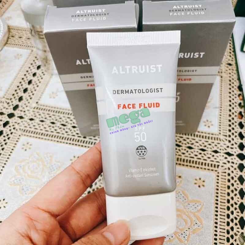 Kem Chống Nắng Altruist Face Fluid