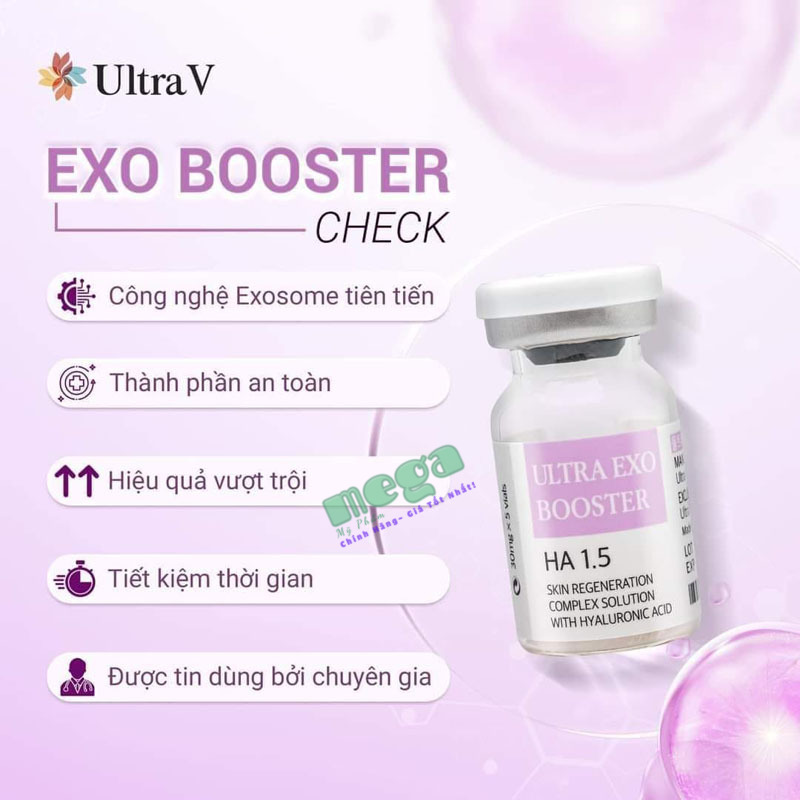 Tinh chất trẻ hóa làn da Ultra Exo Booster HA 1.5
