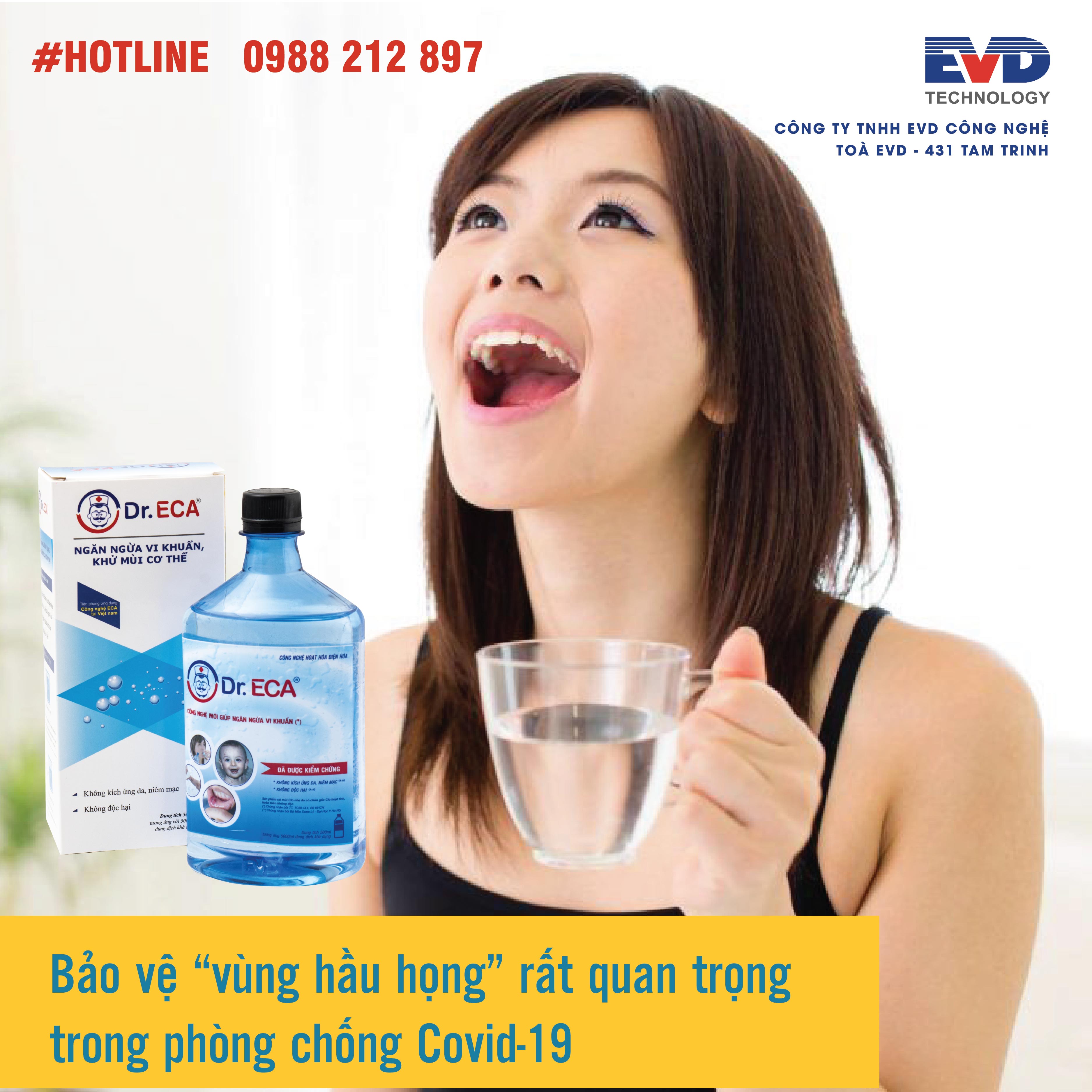 Bảo vệ “vùng hầu họng” rất quan trọng trong phòng chống Covid-19