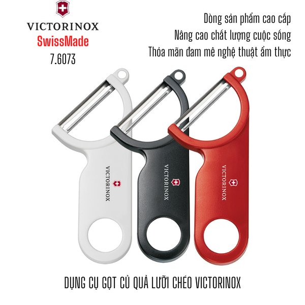 Combo dao gọt và dao nạo Victorinox - Thương hiệu Thuỵ Sỹ