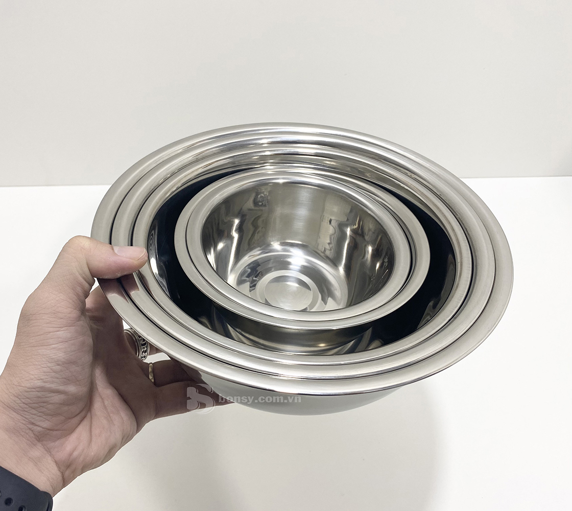 Bộ 5 tô inox cao cấp - Hàng Nội Địa Nhật