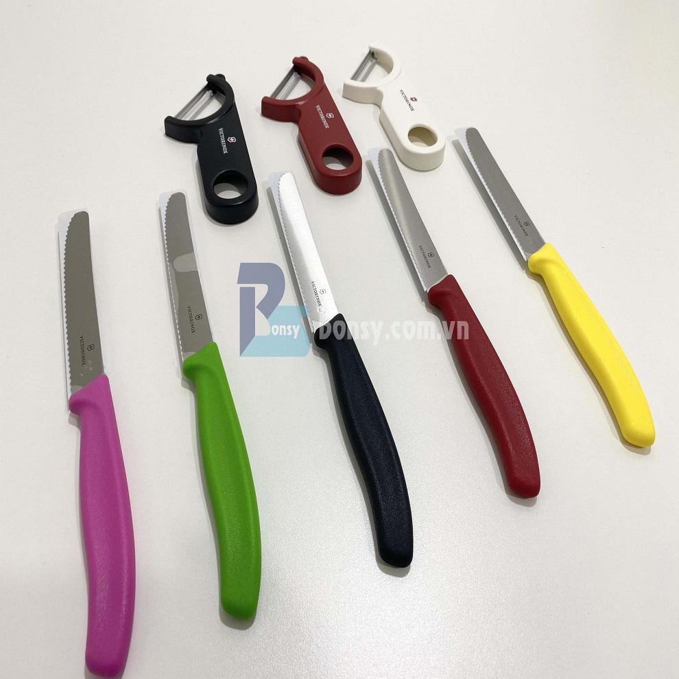 Combo dao gọt và dao nạo Victorinox - Thương hiệu Thuỵ Sỹ